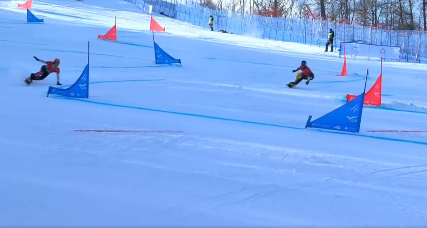 Snowboard-Weltcup in Mylin, China