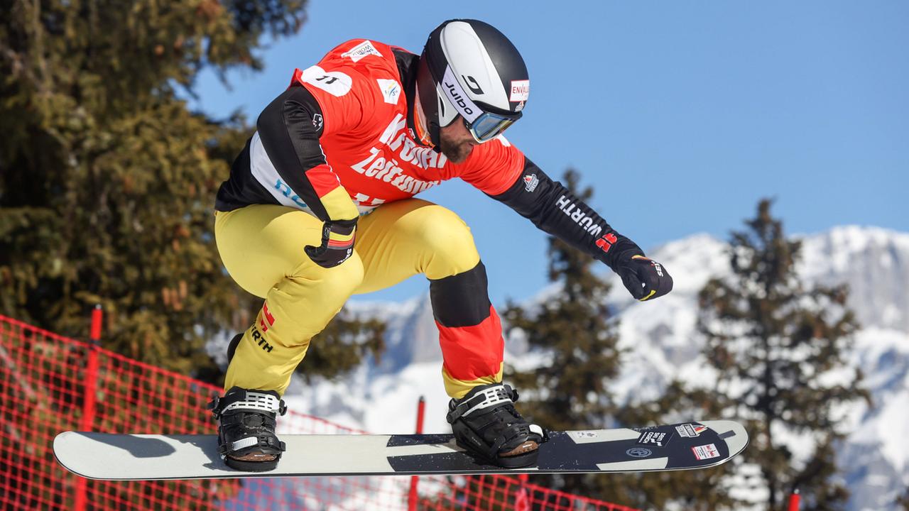 SnowboardWM in Bakuriani Martin Nörl gewinnt WMSilber ZDFheute