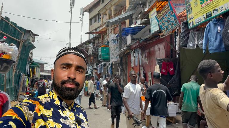 #trending reporter Malcolm Ohanwe in Nigeria