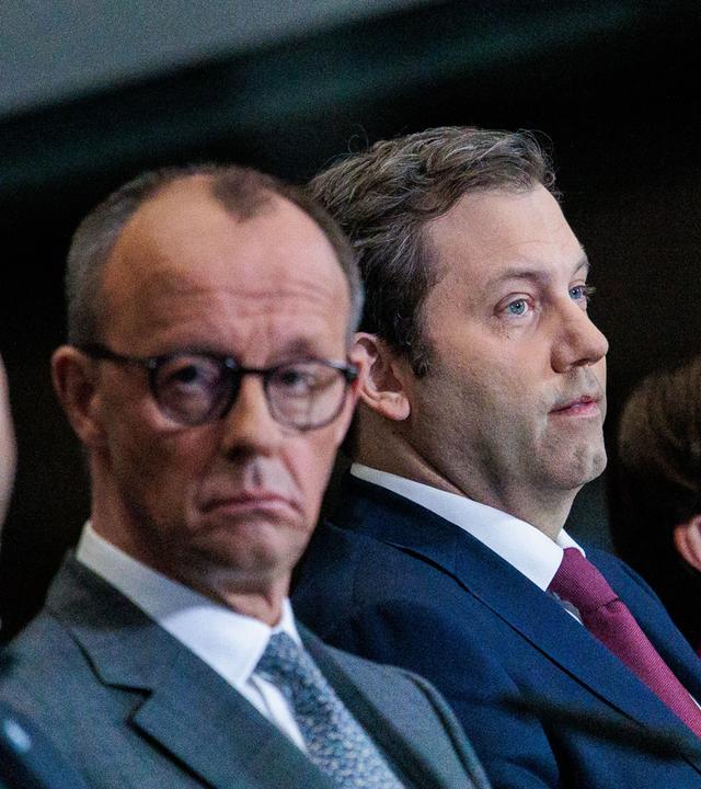 Berlin: Markus Söder, Friedrich Merz, Lars Klingbeil und Saskia Esken