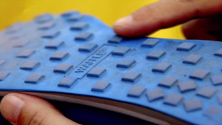 Sohle von Joggingschuh