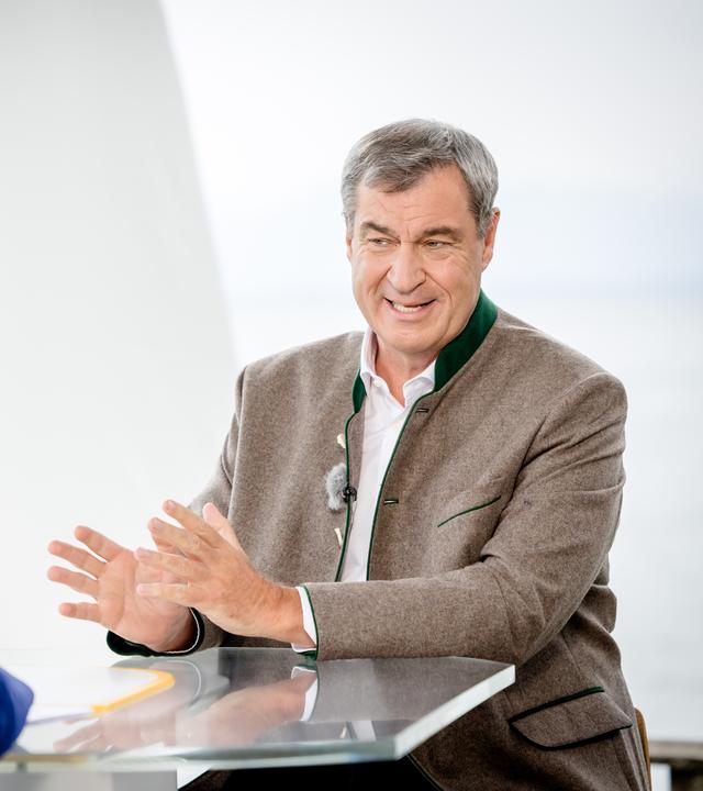 Berlin direkt - Sommerinterview 2026 - Markus Söder, CSU-Vorsitzender, im Gespräch mit Wulf Schmiese