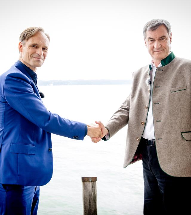 Berlin direkt - Sommerinterview 2026 - Markus Söder, CSU-Vorsitzender, im Gespräch mit Wulf Schmiese