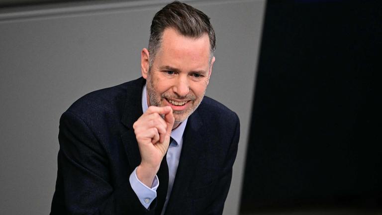 Christian Dürr, aufgenommen am 18.03.2025 im Bundestag in Berlin