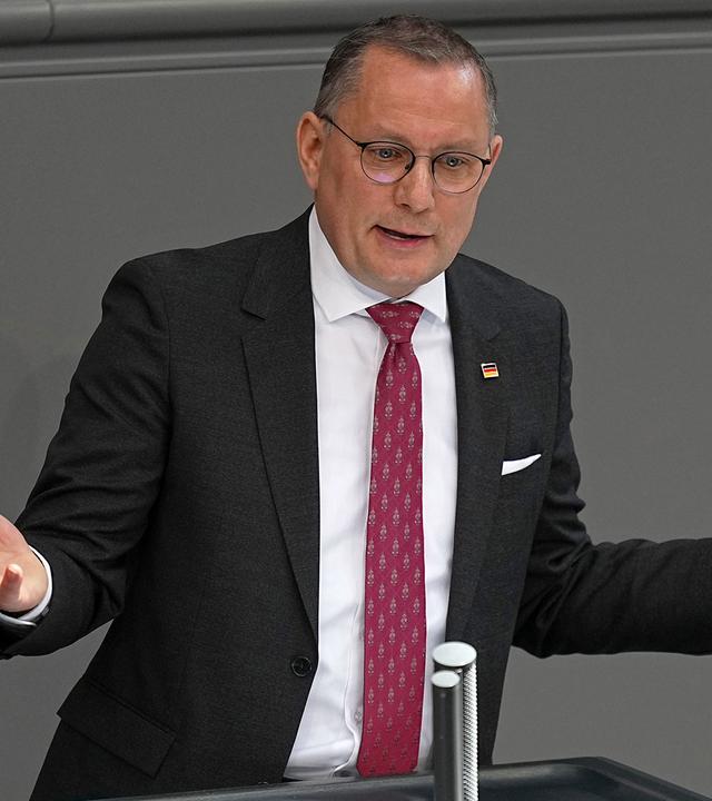 Tino Chrupalla, aufgenommen am 18.03.2025 im Bundestag in Berlin