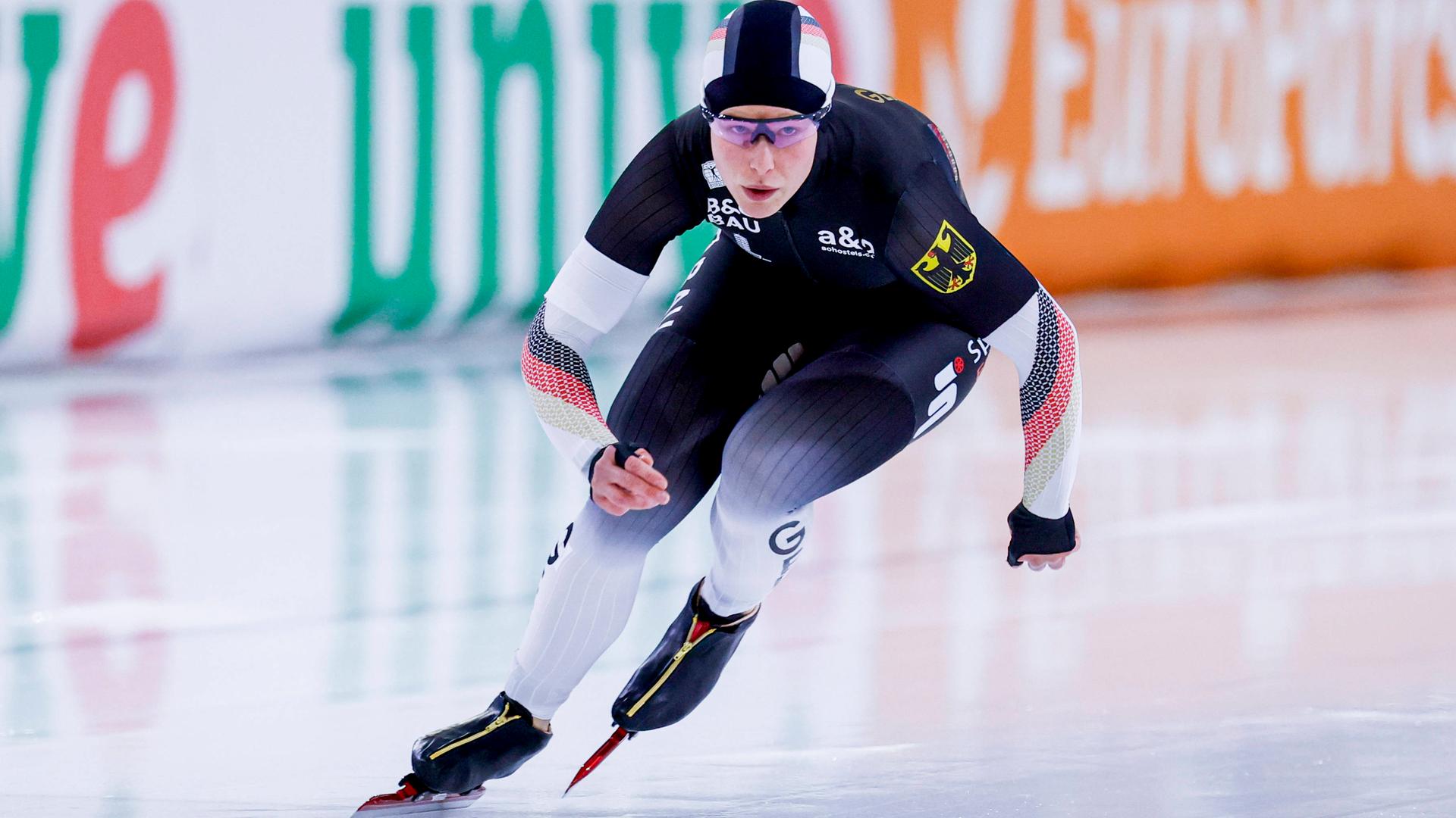 Sophie Warmuth (Deutschland) ist in Aktion. 