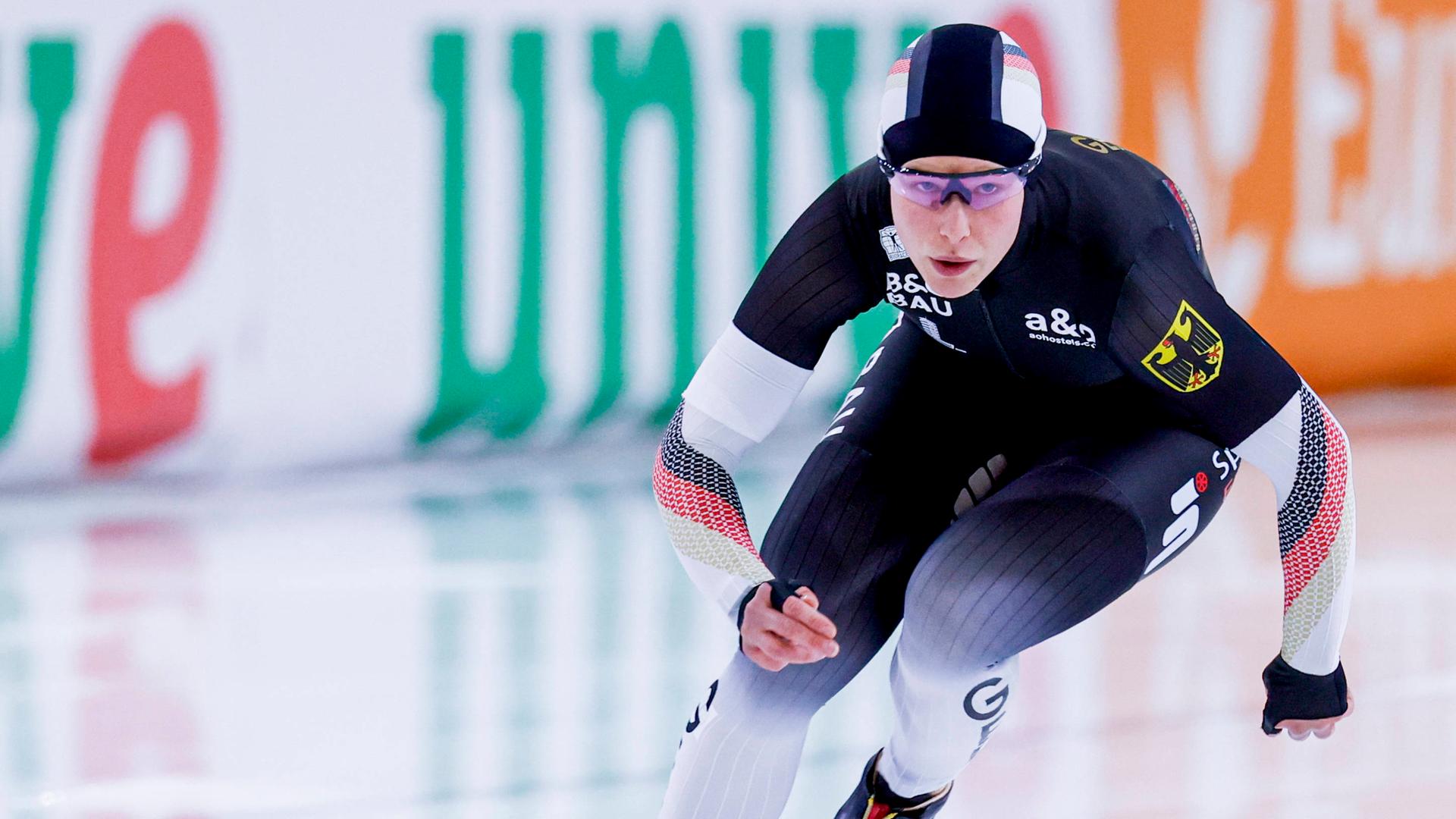 Sophie Warmuth (Deutschland) ist in Aktion. 