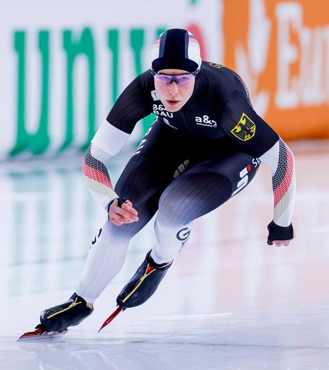 Sophie Warmuth (Deutschland) ist in Aktion. 