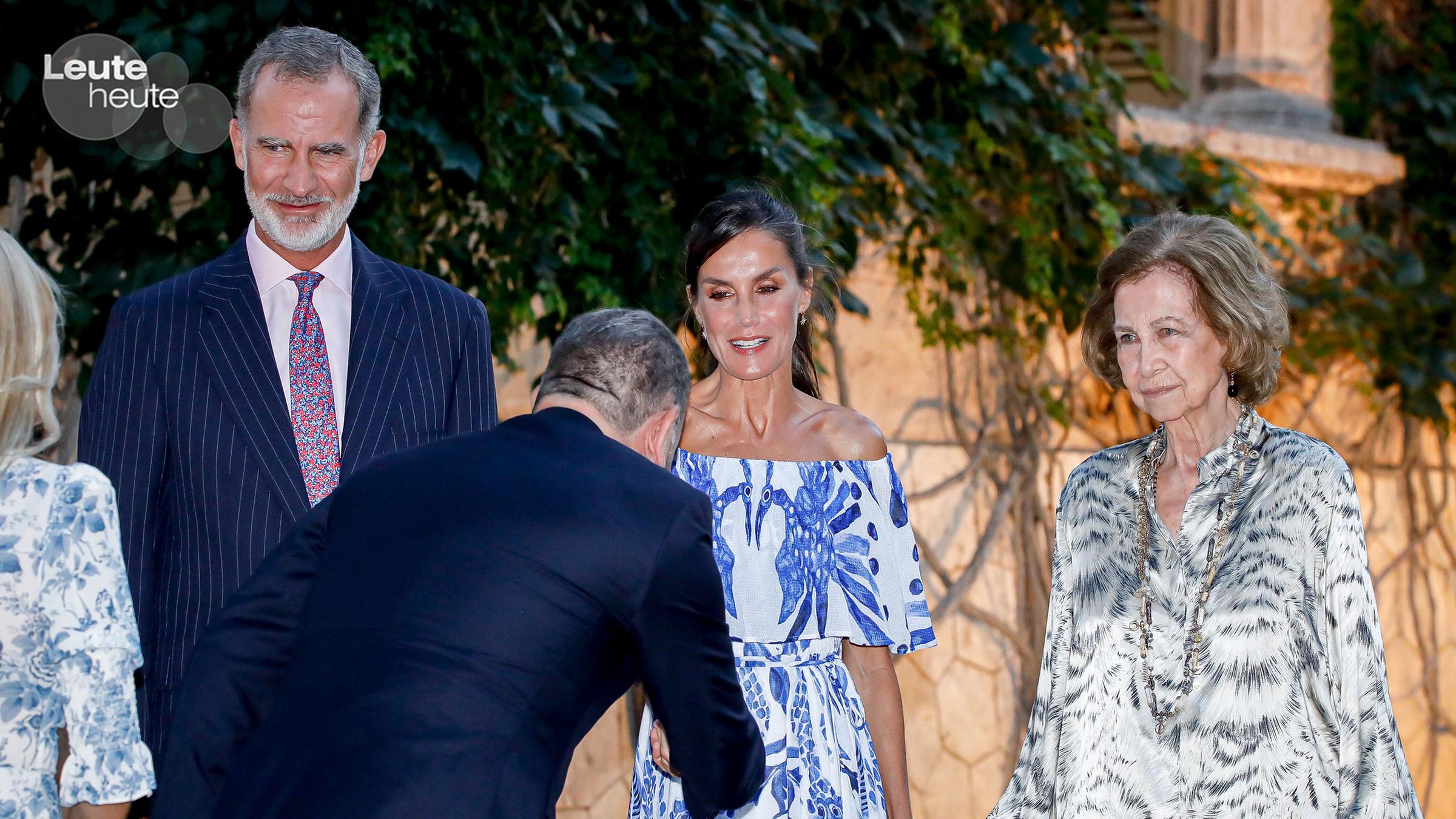 Spaniens König Félipe, Königin Letizia und Altkönigin Sofia