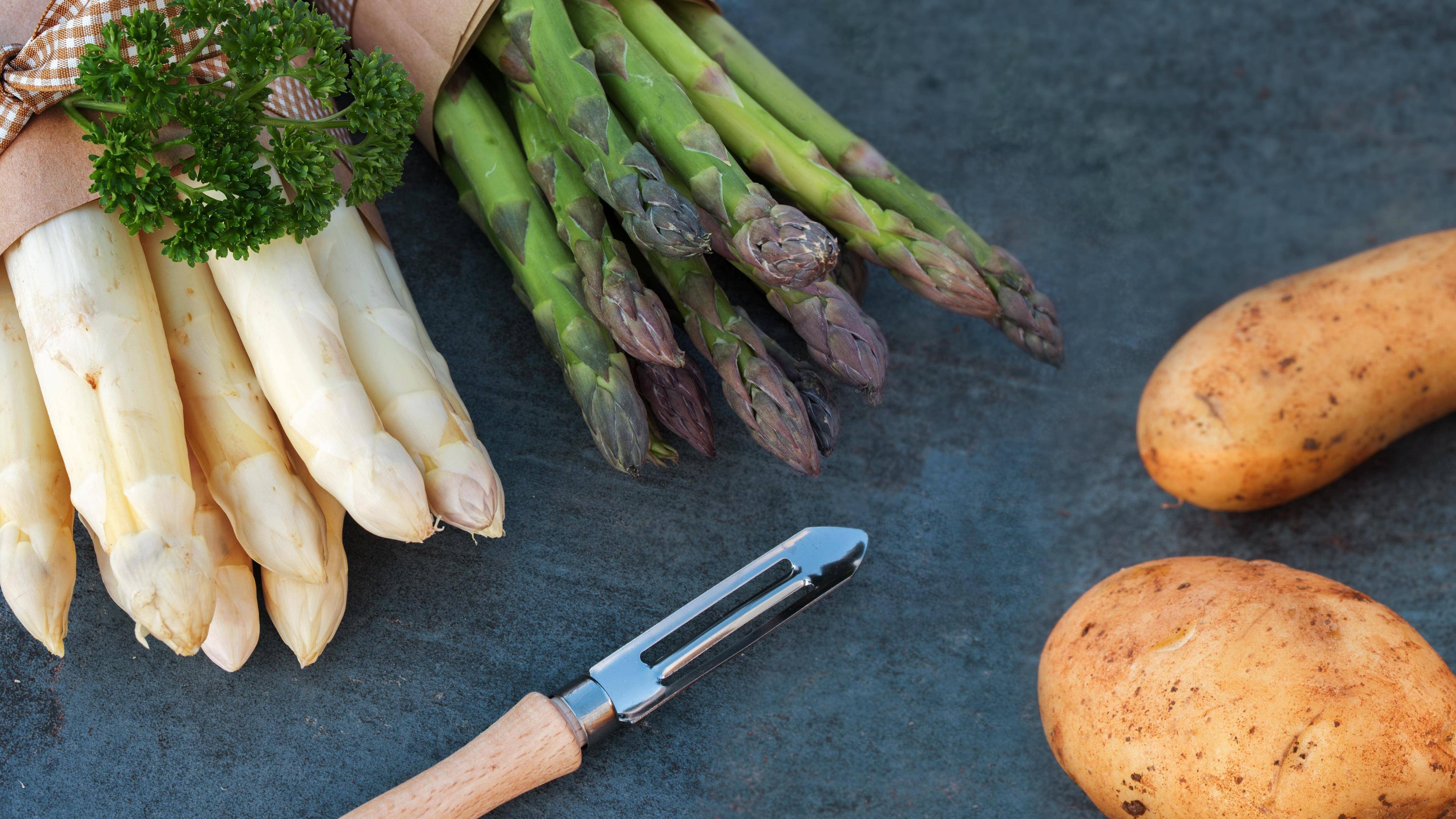 Spargel Kartoffel Tarte Mit Schinken Zdfmediathek