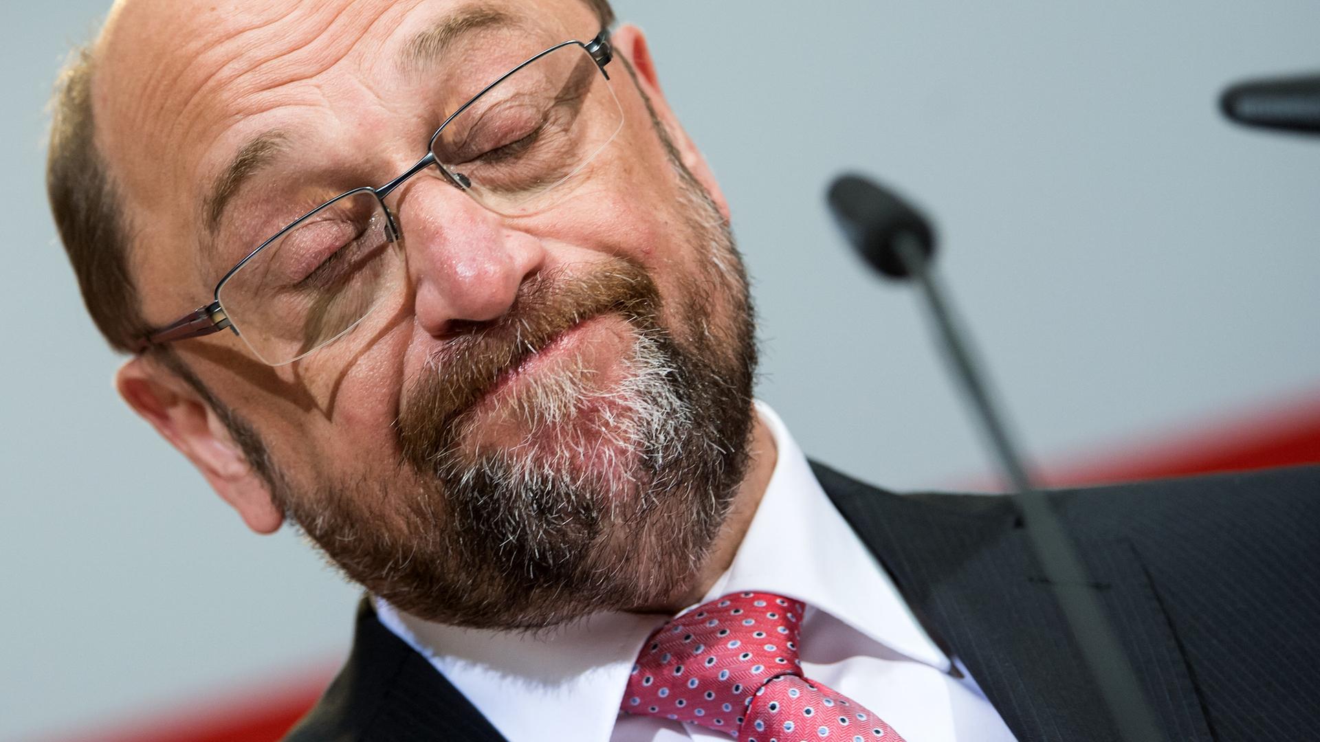 SPD-Kanzlerkandidat Martin Schulz verliert in den Umfragen.