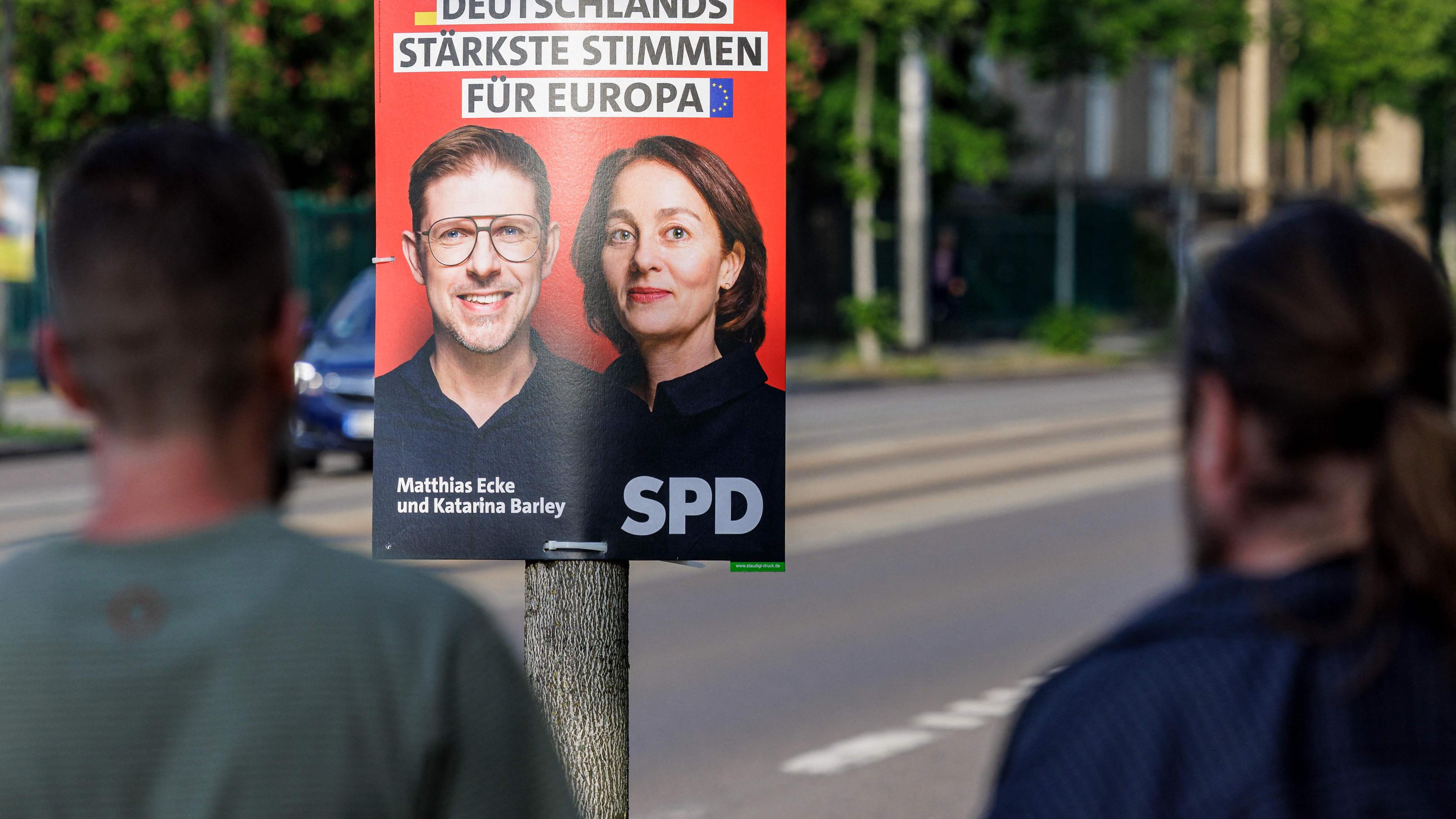 Wahlplakat SPD Dresden