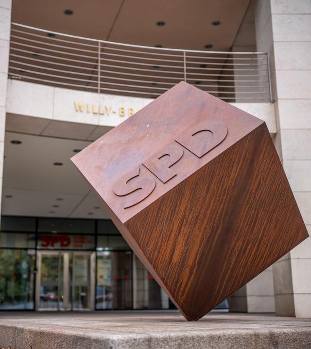 Eingang zur SPD Zentrale in Berlin (Archivfoto)