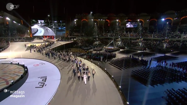 Einlauf der Nationen bei den Special Olympics