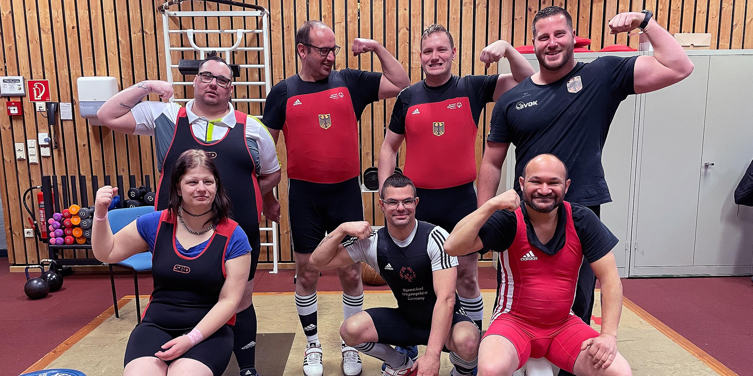 Team Deutschland für die Special Olympics vom 17. bis 25. Juni in Berlin