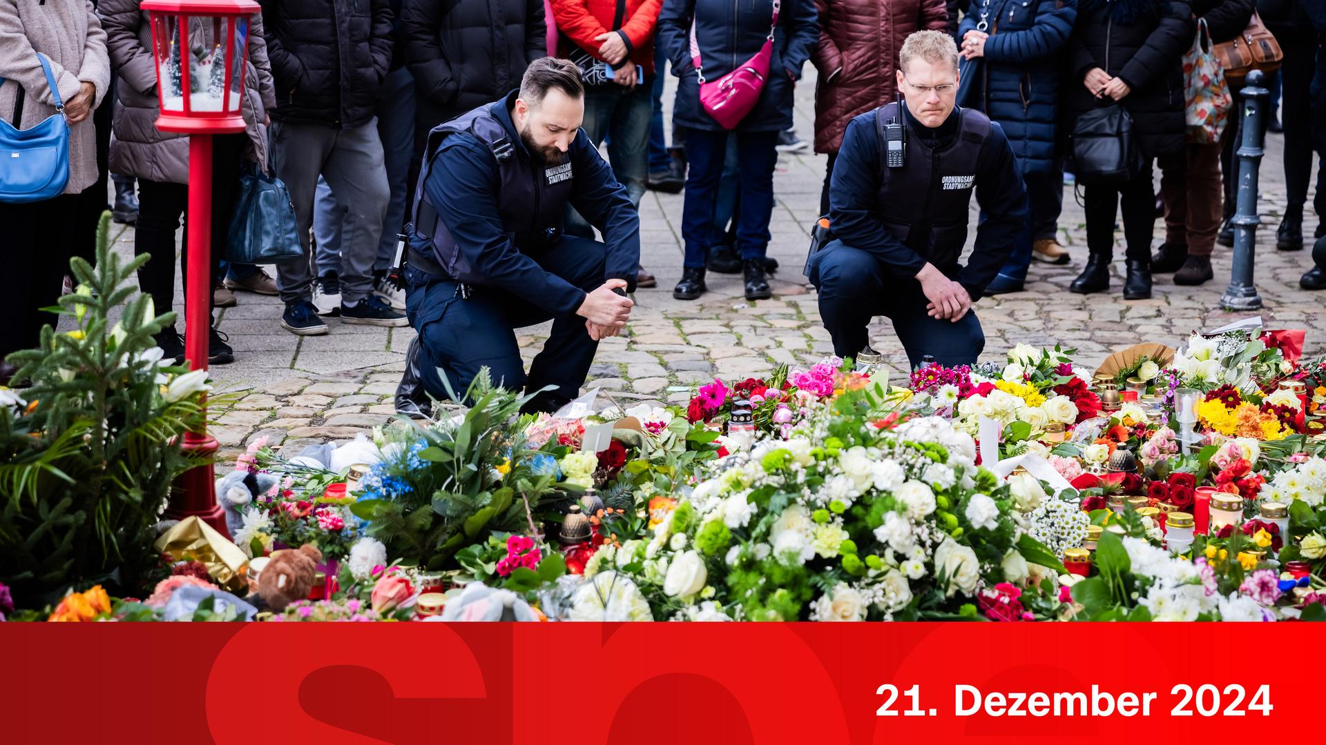 ZDF spezial zum Anschlag auf dem Weuhnachtsmarkt in Magdeburg