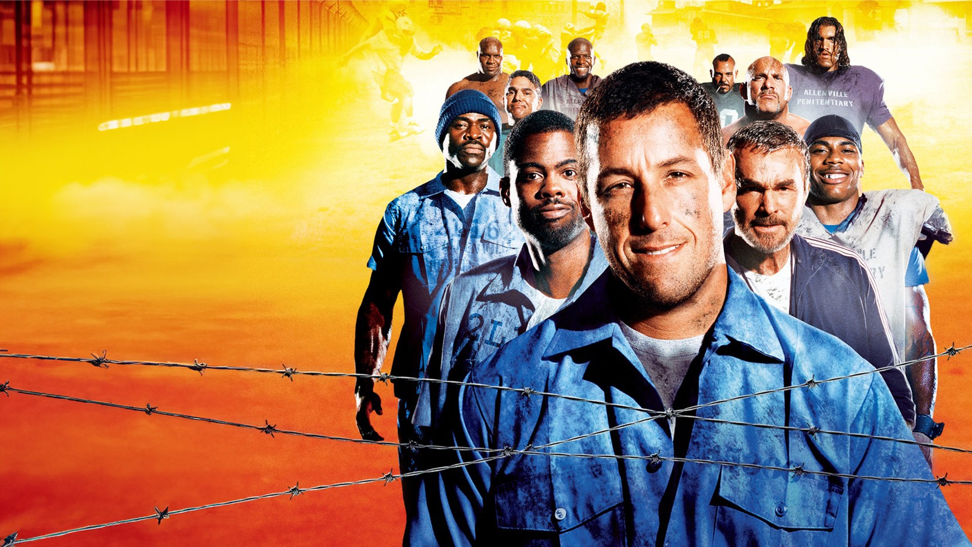 Plakatmotiv zum FIlm mit Adam Sandler, Chris Rock und Burt Reynolds.
