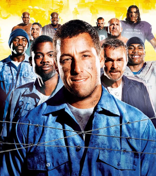 Plakatmotiv zum FIlm mit Adam Sandler, Chris Rock und Burt Reynolds.