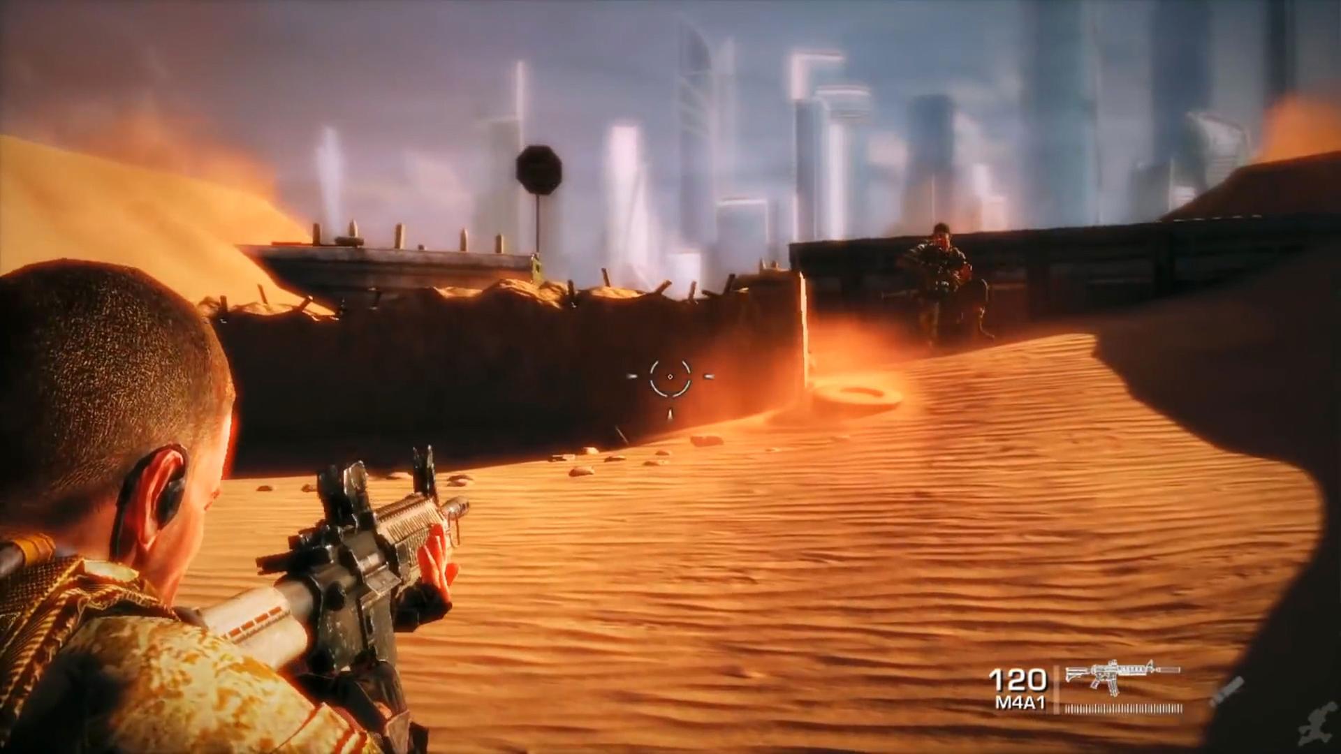 "Killerspiele (3): Virtual-Reality-Streit": Ausschnitt des Spiels "Spec Ops: The Line".