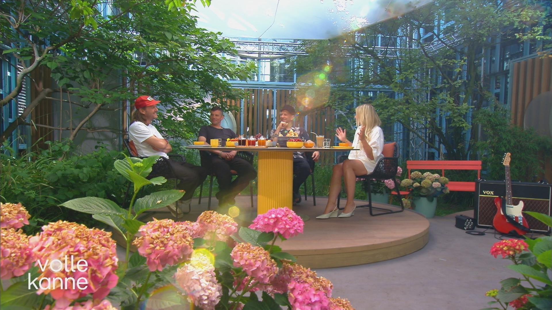 Band Sportfreunde Stiller zu Gast bei Volle Kanne