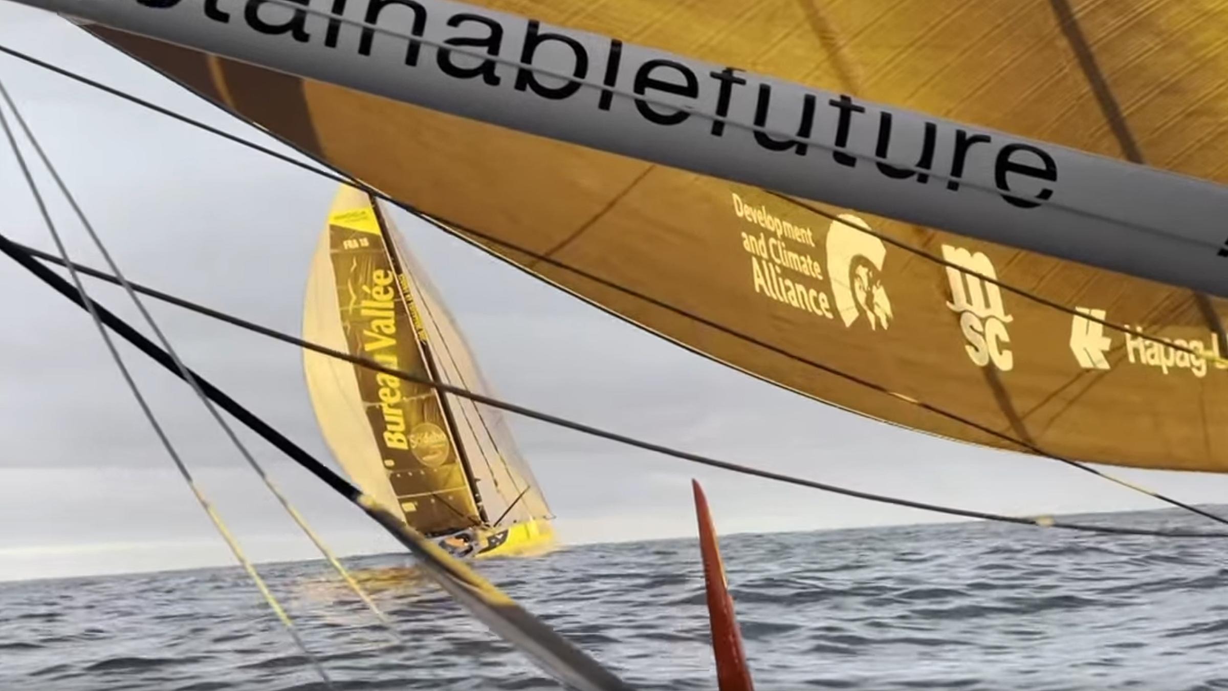 Segelyachten auf dem Meer