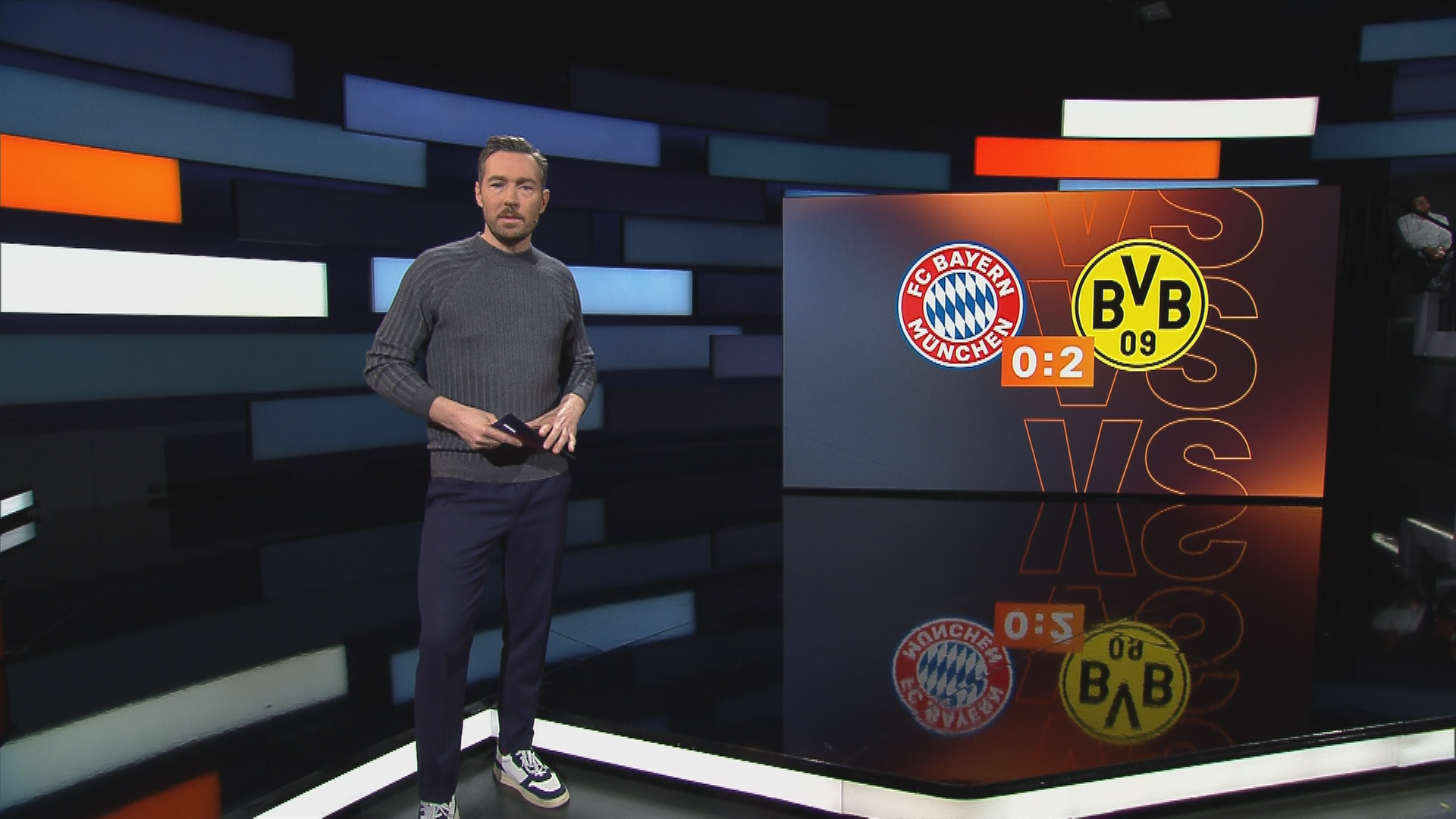 Sven Voss beim aktuellen Sportstudio am 30.03.2024.