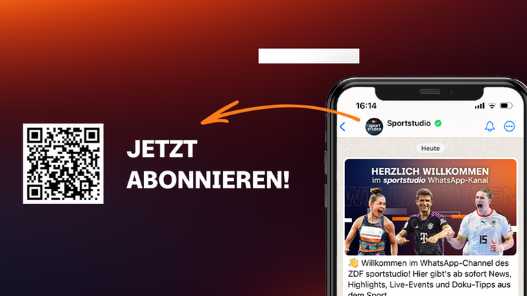 ZDF Sportstudio ist jetzt auf WhatsApp