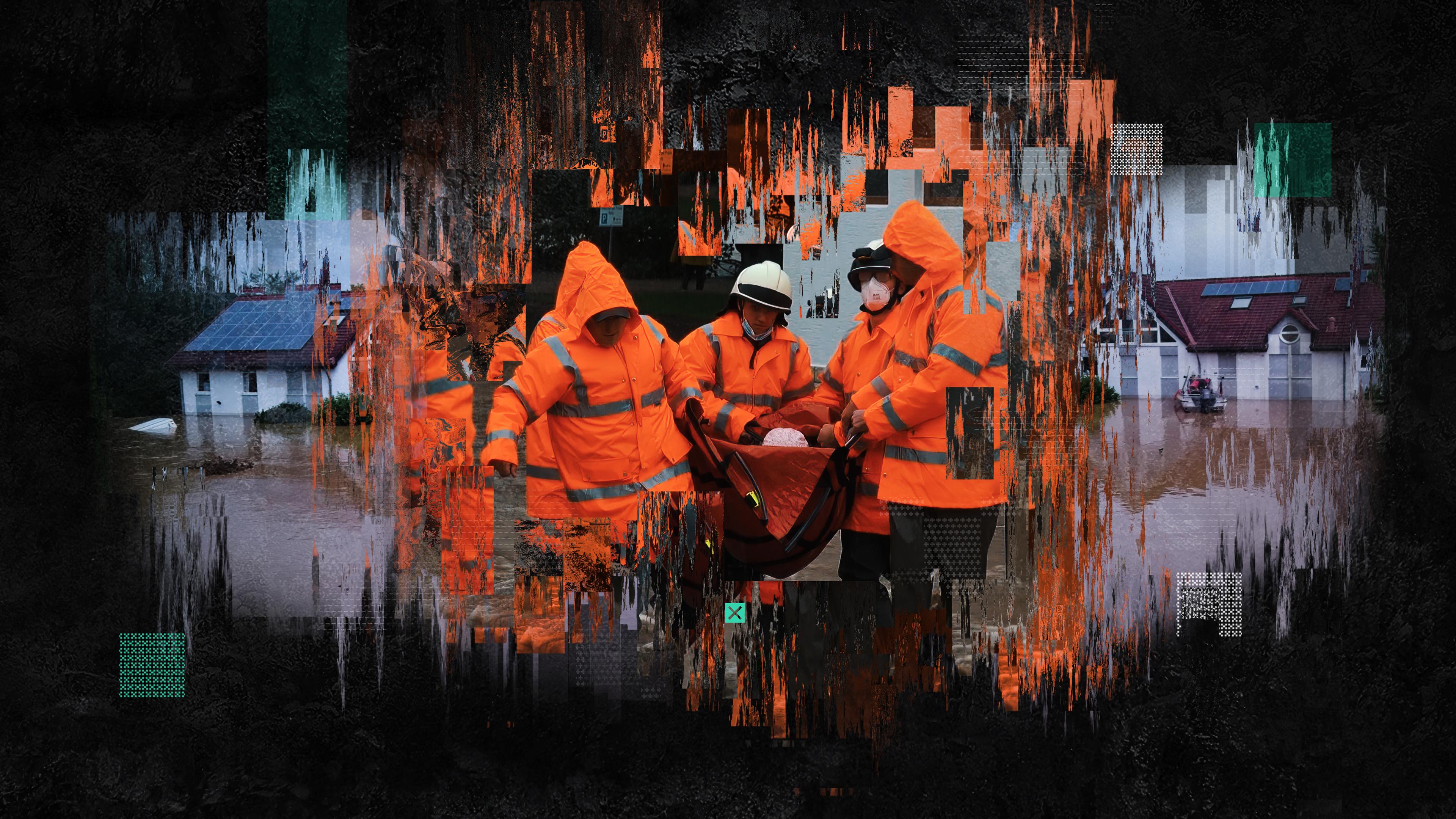 Allein gelassen in der Flut