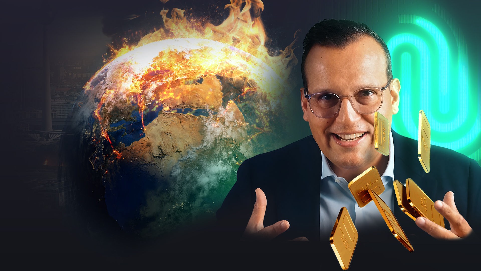 In seinen Videos warnt Dominik Kettner regelmäßig vor einem drohenden Zusammenbruch von Wirtschaft und dem Finanzsystem. Doch hinter den Krisenwarnungen steckt ein Business, das von der Angst der Menschen profitiert. 