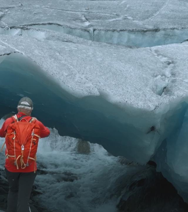 Spurensuche im Gletschereis