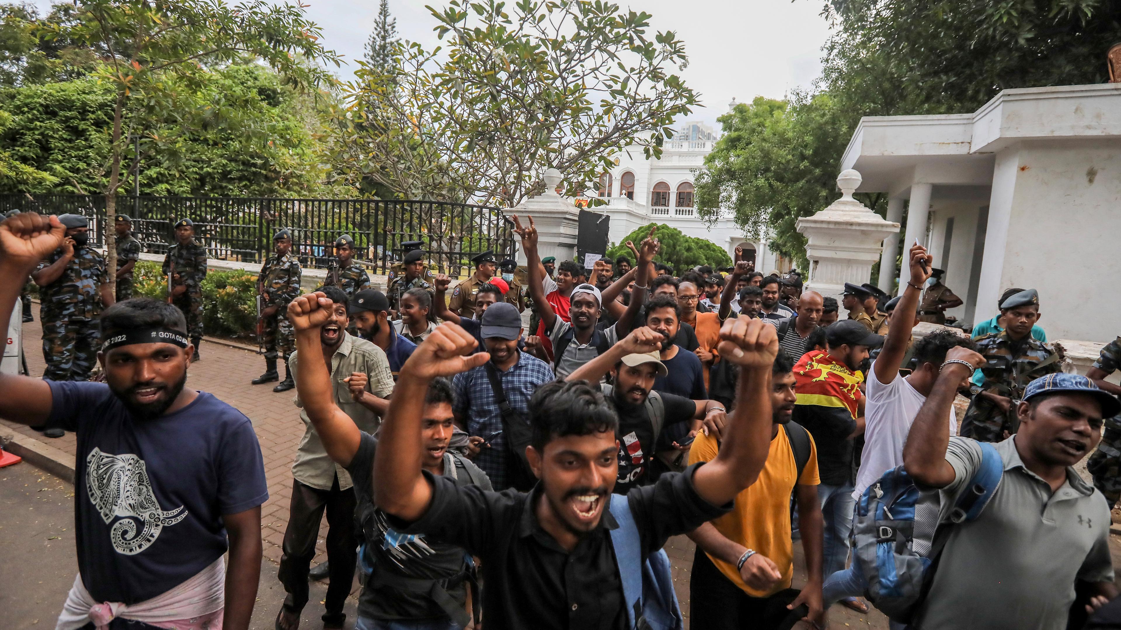 Sri Lanka: Unruhen in der Hauptstadt Colombo