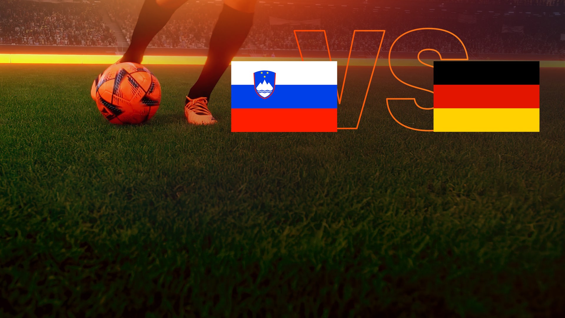 Länderspiel Spielpaarung Slowenien - Deutschland