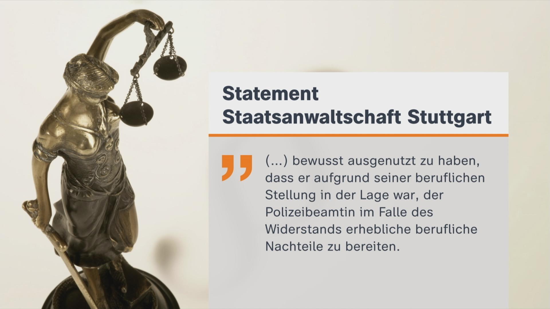 Statement Staatsanwaltschaft Stuttgart