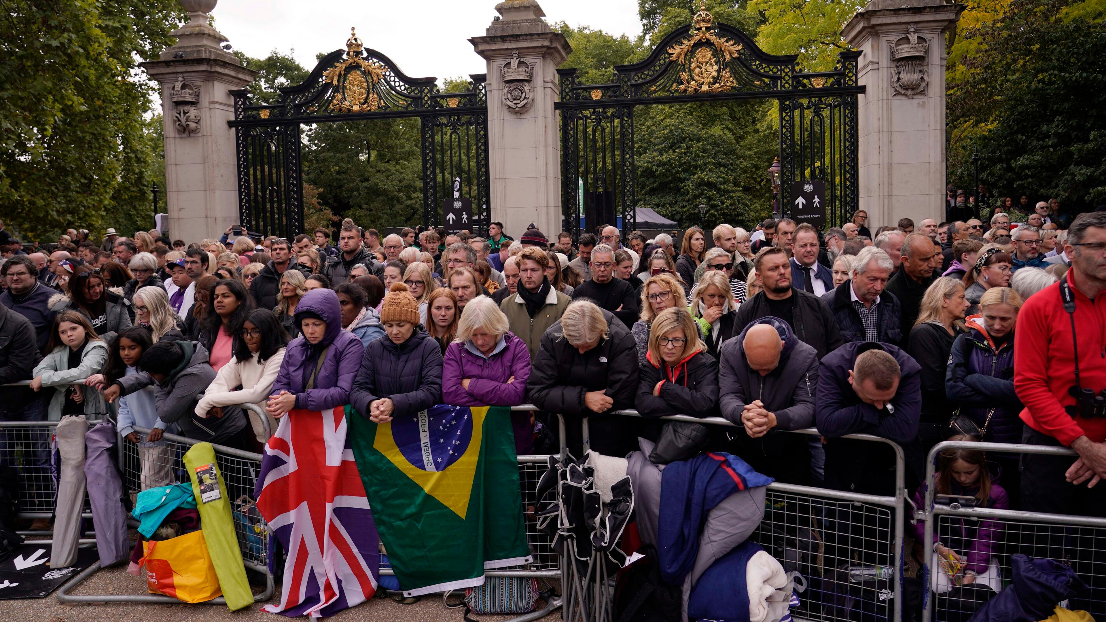 London: Briten trauern um die Queen.