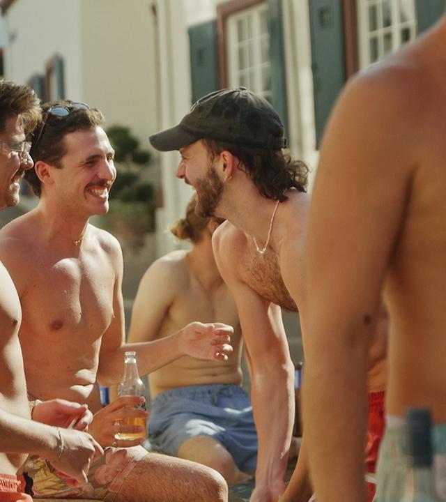 Apéro beim Brunnenbaden in der Basler Altstadt