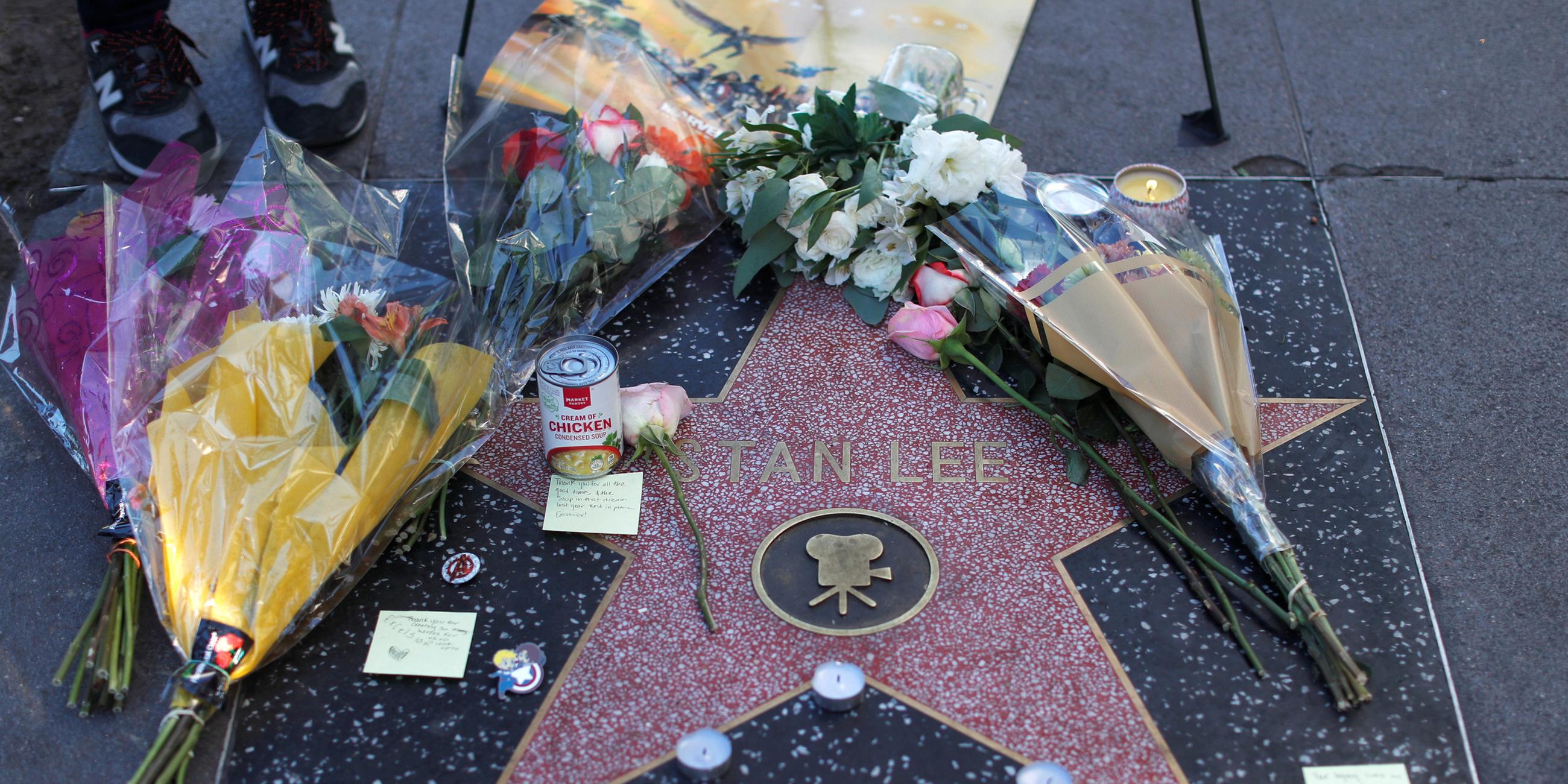 Stern von Stan Lee auf dem Walk of Fame