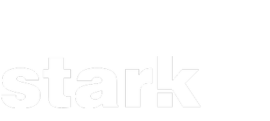 stark! - Logo - weiss 