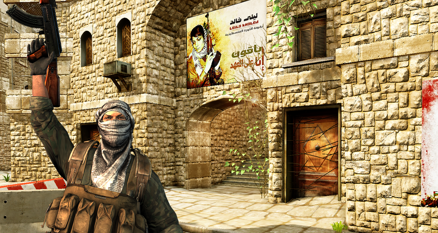 Screenshot aus dem Computerspiel "Fursan al-Aqsa"