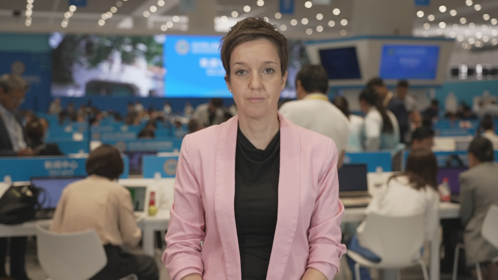 ZDF--Korrespondentin Miriam Steimer.