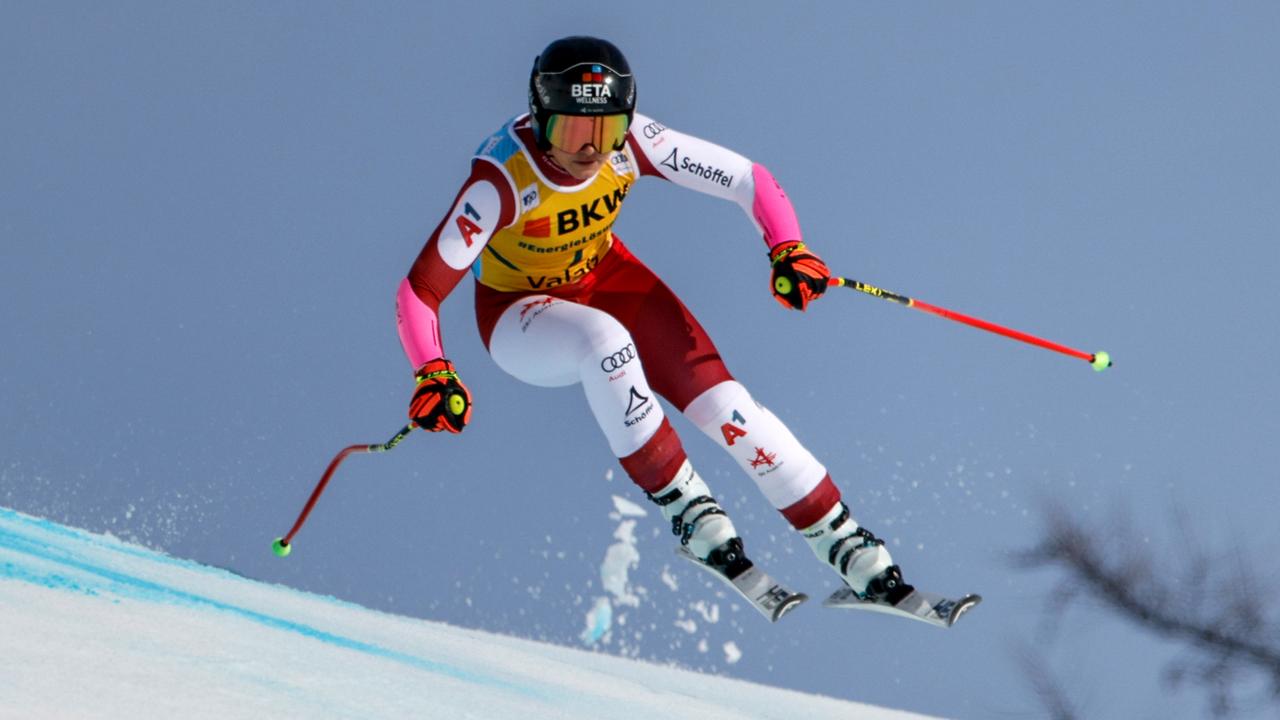 Wintersport SuperG der Frauen aus CransMontana ZDFmediathek