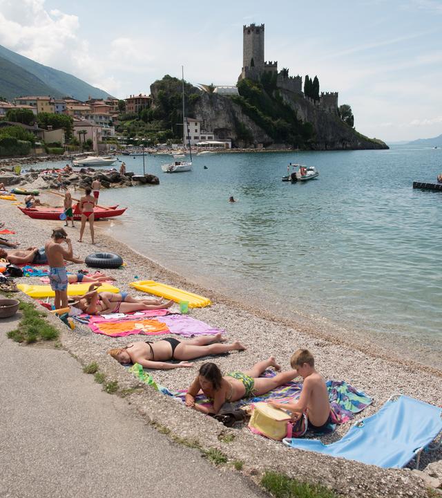 Strand am Gardasee