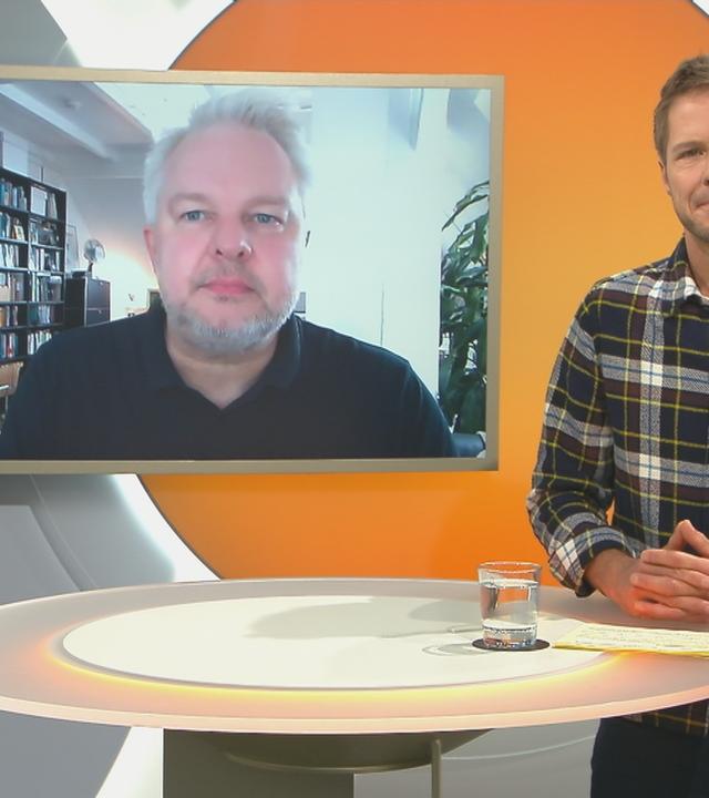 Prof. Scheithauer im Gespräch mit Florian Weiss