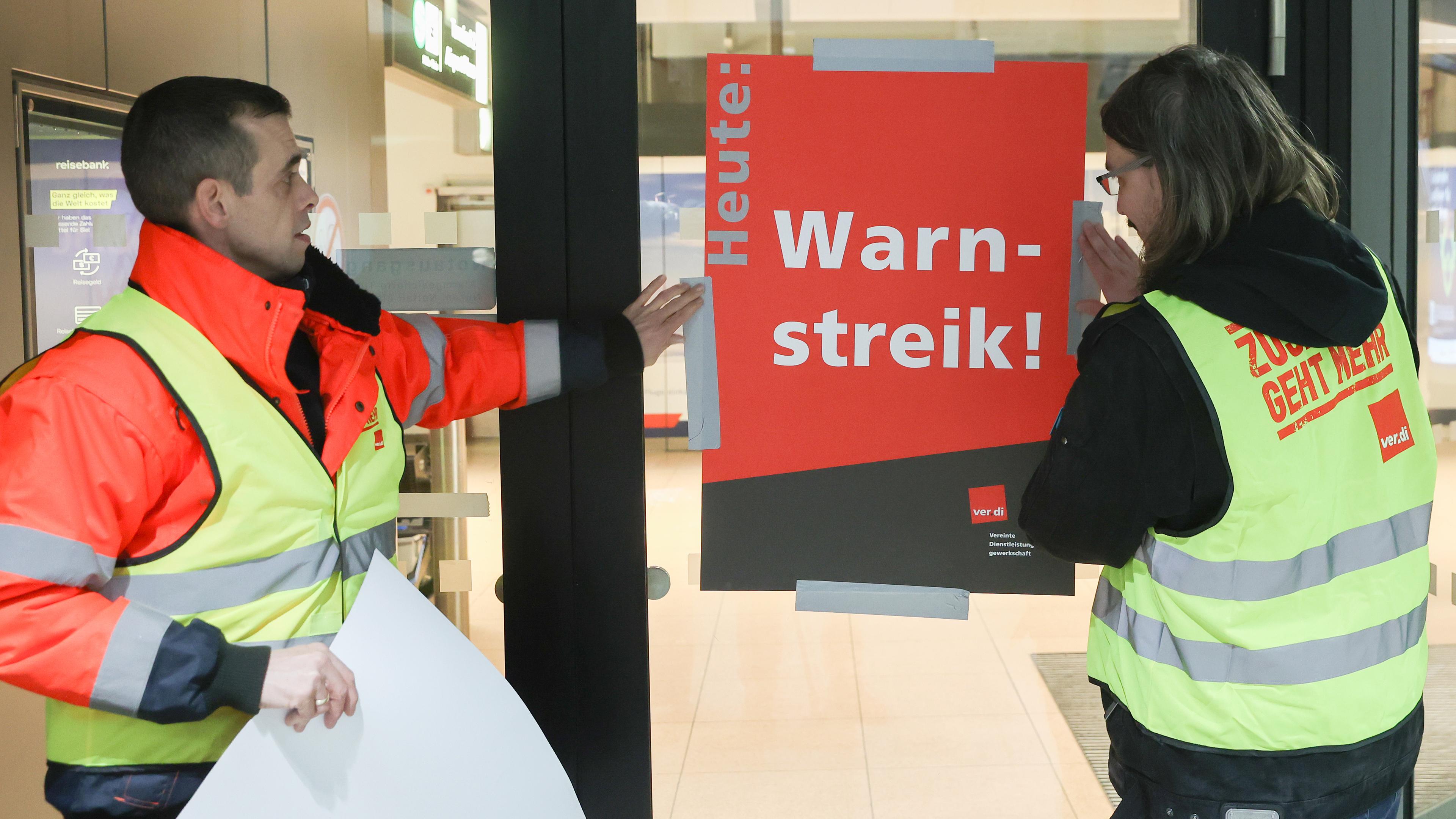 Weitere Streiks an Flughäfen angekündigt