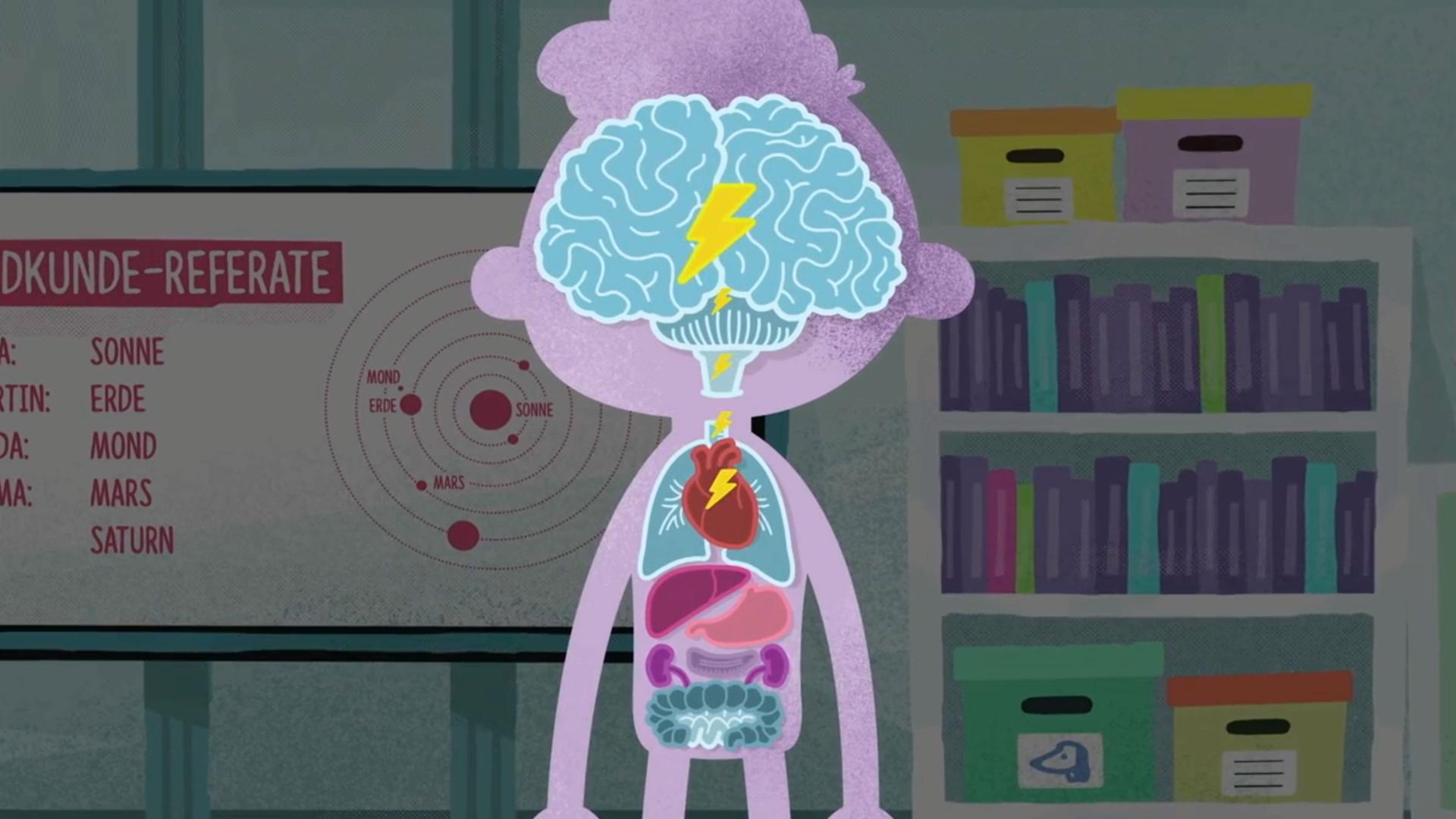 Animation: Stress im Körper