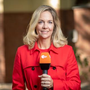 Für das ZDF in Potsdam: Landesstudioleiterin Nicola Albrecht