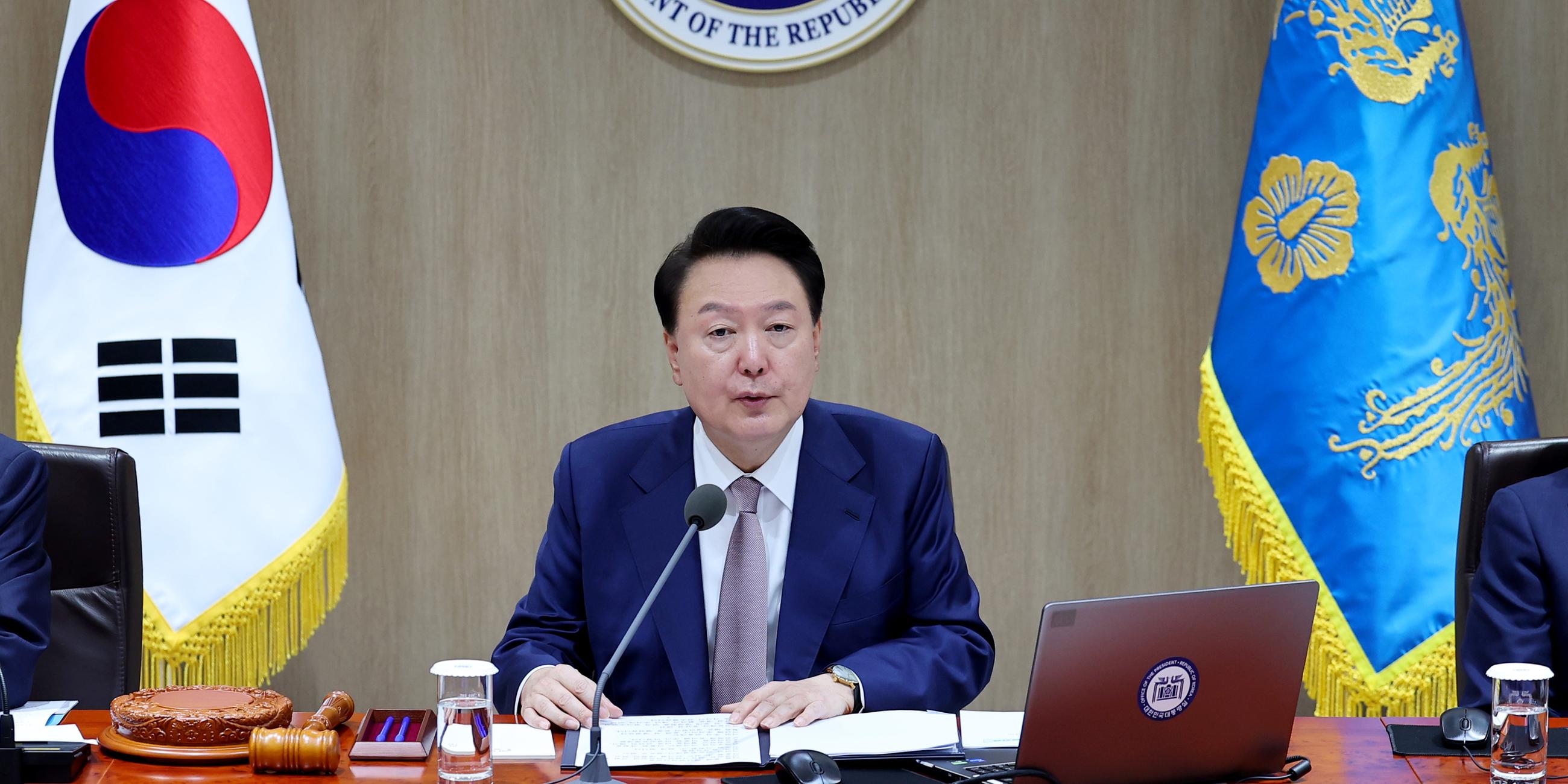 Südkoreas Präsident Yoon Suk Yeol