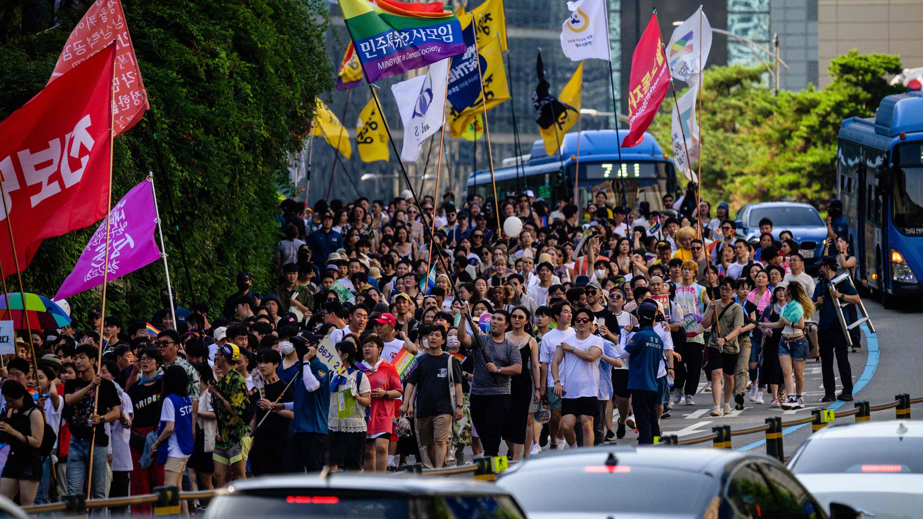 Südkorea: Pride-Parade in Seoul