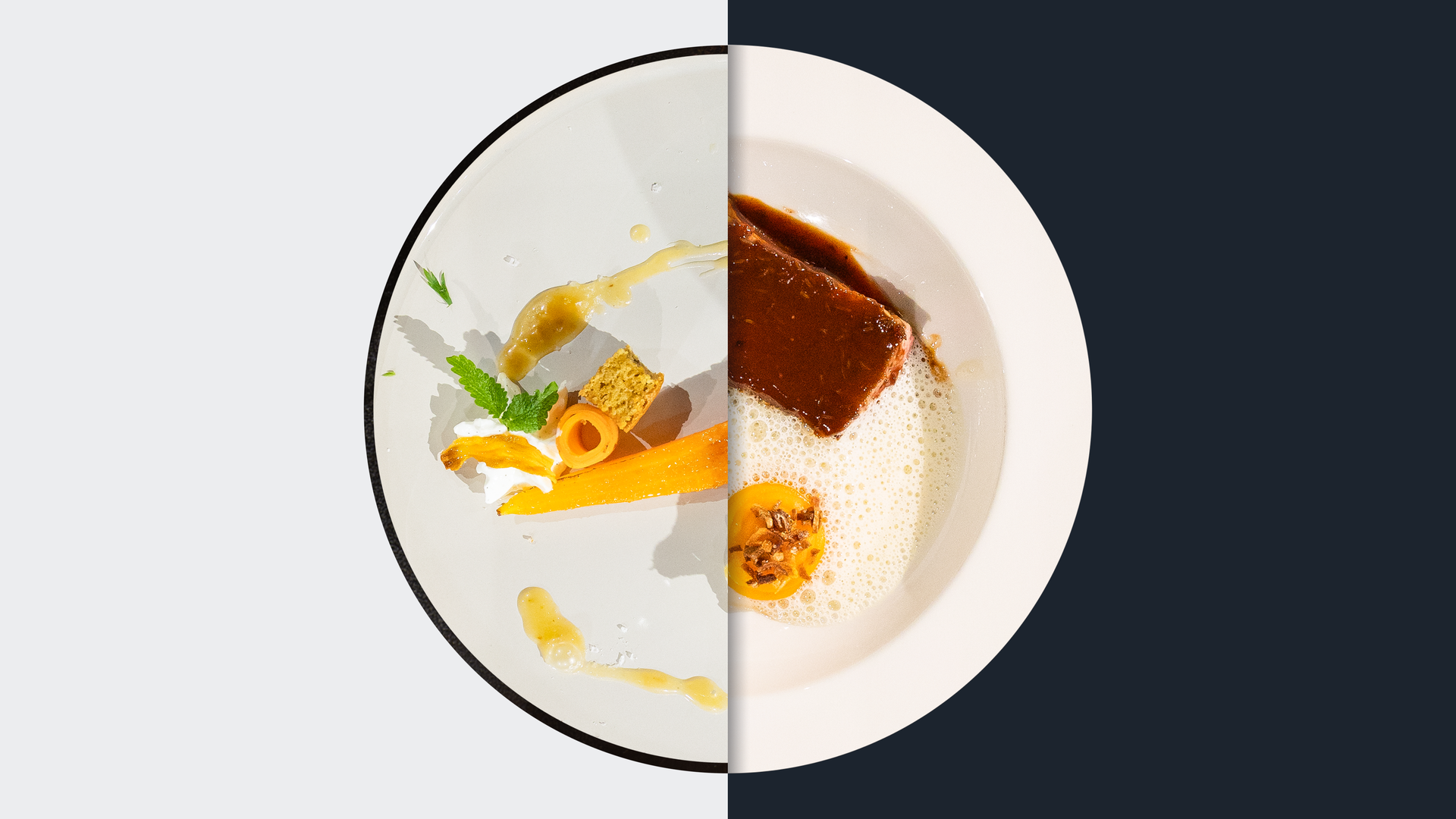 Süße Ingwer-Kaotten vs. Gebratenes Wagyu-Entrecôte