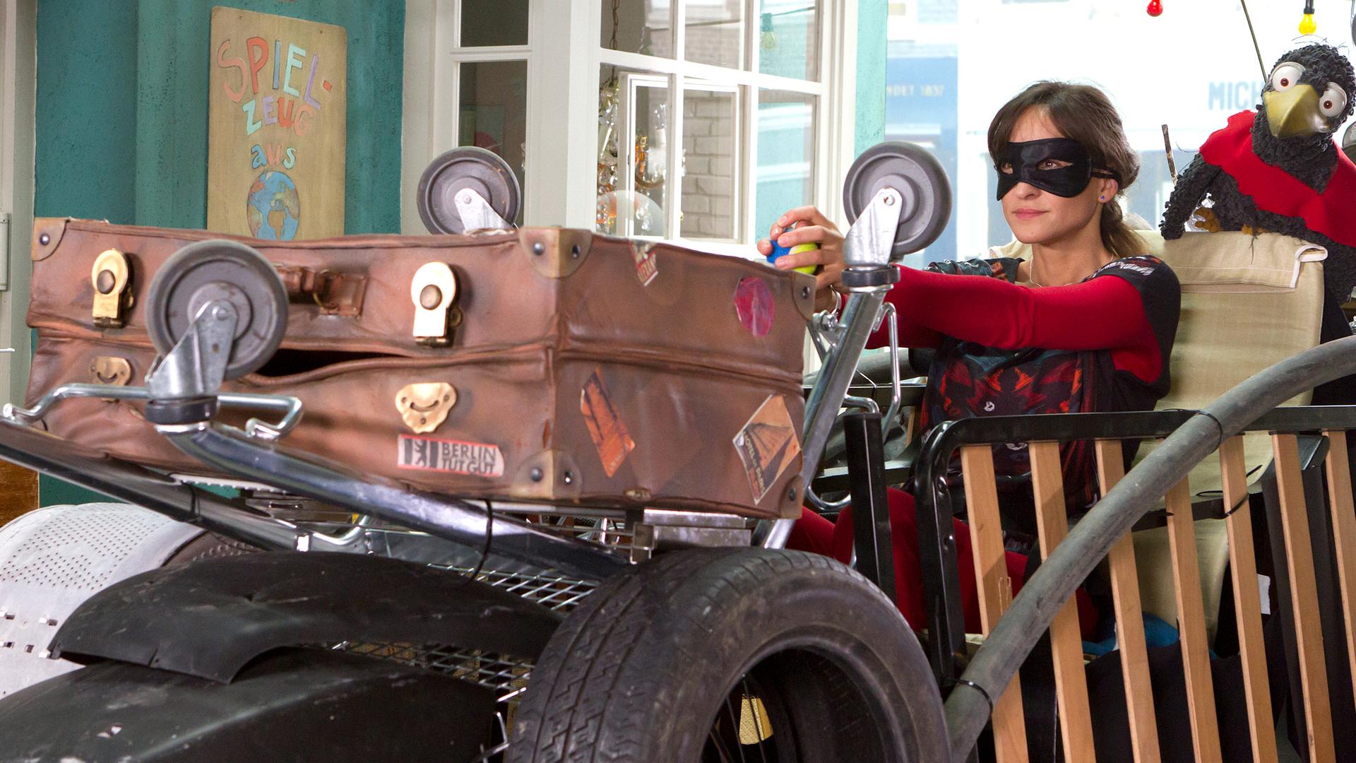 Rabe Rudi, Koffer und Frau Siebenstein