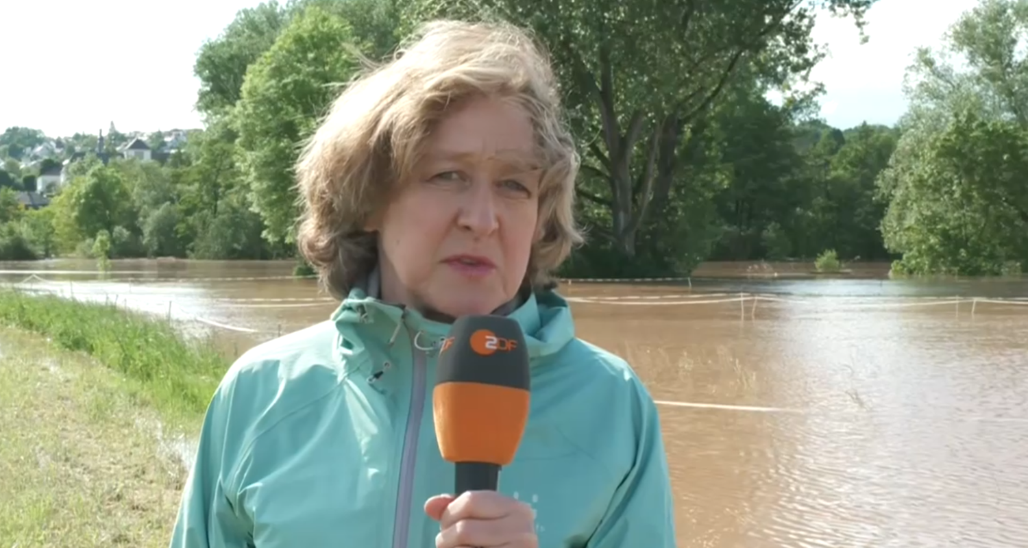 ZDF-Reporterin Susanne Freitag-Carteron im Saarland
